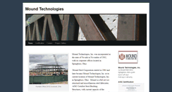 Desktop Screenshot of moundtechnologies.com